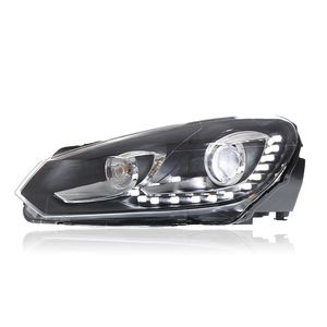 Para <span class=keywords><strong>VW</strong></span> Golf VI 6 2009-2013 faro modificado accesorios de coche faro automático montaje de Faro de alta calidad - Product Image 3