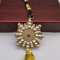 Cadeaux pampilles pendentifs de voiture avec perles motifs religieux personnalisés église gothique