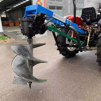 Lutian PTO entraîné 3 points Post Hole Auger pelle machine tracteur met en œuvre