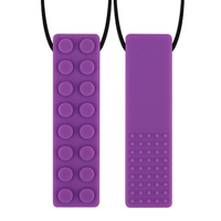 Collier de dentition sensoriel sans bpa pour enfants, jouet organique, doux, personnalisé, à mâcher, lot pour enfants, nouvelle collection