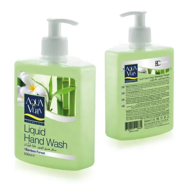 AquaVera - 500ml - Liquid Soap / Liquid Hand Wash - BAMBOO FOREST .