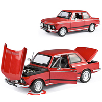 YS TOYS Coche de Juguete a Escala 1:18 de Aleación de Zinc Fundido a Presión |   Coche de juguete con retroceso, luz, sonido y puertas que se abren para niños