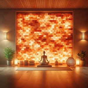 Một cửa hoàn toàn tùy chỉnh độ phân giải phòng muối bao gồm muối gạch Muối cát dẫn dải ánh sáng và thiết bị halitherapy. - Product Image 6