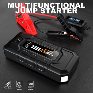 เครื่องจั๊มสตาร์ทรถยนต์3500A แบตเตอรี่12V ความจุสูงสุดแพ็คบูสเตอร์แบตเตอรี่รถบรรทุกอัตโนมัติคาปาซิเตอร์รถยนต์เครื่องจั๊มแบตสำรอง - Product Image 3