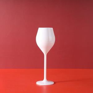 Copas de vino de plástico inastillables reutilizables de color negro Rosa Blanco 16oz flautas de champán para Bar Club restaurante fiestas en casa - Product Image 2