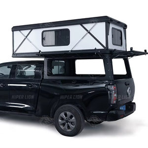Hiperlion - <span class=keywords><strong>Camper</strong></span> Desplegable de Carcasa Rígida para Camioneta, <span class=keywords><strong>Camper</strong></span> Deslizable de Aluminio para Toyota Tundra Ford F150, Caja de 6 pies y 6.5 pies, 4x4 Todoterreno - Product Image 1