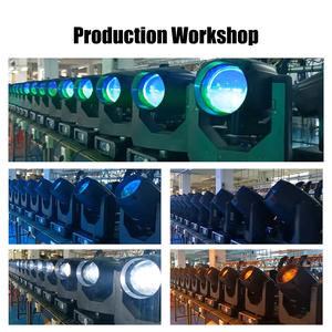 Faro mobile professionale Sharpy 380W Beam 17R RGBW 14 colori Spot Wash IP20 DMX512 CRI85 per concerti, DJ, discoteche e palcoscenici - Product Image 6