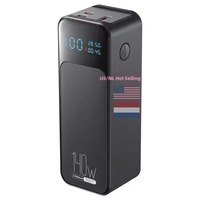 Power Bank Premium 140W Hadiah Perusahaan IT Tahan Banting Pengisi Daya Cepat untuk Perjalanan Bisnis 20000mAh Logo Kustom Grosir untuk Perusahaan