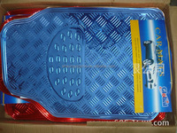 Vente en gros Transparent Unique en aluminium monogramme Tapis de sol de voiture Custom Auto Universal