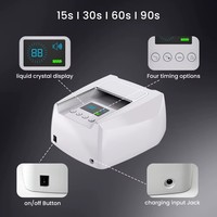 Sèche-ongles portable sans fil rechargeable professionnel 126W, lampe à ongles UV/LED intelligente, capteur infrarouge, machine à gel AI