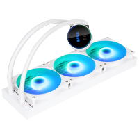 Affichage SMA CPU core température liquide refroidisseur 50000Hrs cpu cooler rgb personnalisable logo ARGB cpu cooler
