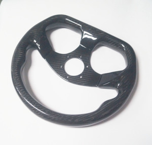 SHENYU - Volante Deportivo Multifunción de Fibra de Carbono Brillante con Tejido Twill 3K, 5 mm de Grosor, Ligero y de Alto Agarre - Product Image 1