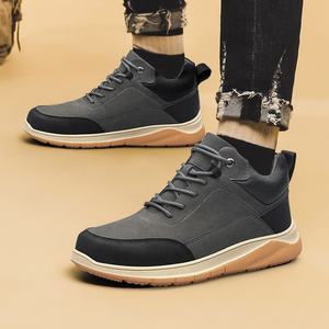 Nuevas Botas de Senderismo Tácticas Transpirables para Hombre, Verano/Otoño/Invierno, para Trekking al Aire Libre, Parte Superior de Cuero Genuino, Suela de Goma, Tallas Grandes 37-46 - Product Image 5