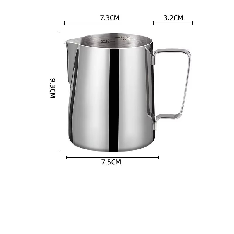 silver color sharp spout 350ml