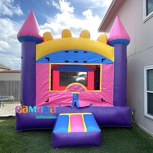 Château <span class=keywords><strong>gonflable</strong></span> commercial pour enfants, château de saut <span class=keywords><strong>gonflable</strong></span> pour enfants, château <span class=keywords><strong>gonflable</strong></span> princesse violet et rose - Product Image 4