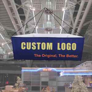 Pancarta Colgante Personalizada para Ferias Comerciales con Tela de Poliéster/Acrílico y Marco de Aluminio, Reutilizable y Duradera - Product Image 1