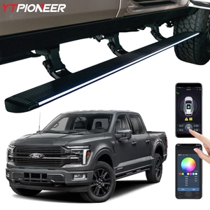 Pedane Laterali Elettriche Retrattili Automatiche con LED Personalizzate per <span class=keywords><strong>Ford</strong></span> F150 Supercrew 2014 2015 2016 - Product Image 1