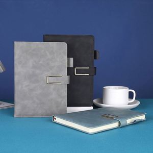 2025 Lujo Personalizado A5 A6 Diario Cuaderno de negocios Cuero de PU y cubierta de PP Planificador diario con logotipo - Product Image 6