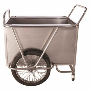 Medical Stainless Steel Instrument <b>Trolley</b> With Drawer And Cabinet For Hospital Use - Product Image 5