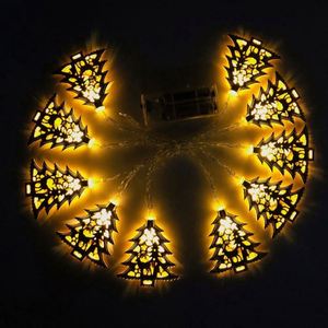 Battery Powered Modern Christmas <b>Led</b> Multicolor Ip44 Rated Customizable Size Color Unique Metal Golden Silver <b>Lights</b> - Product Image 3