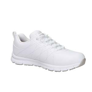 Skechers Donna Slip On Chaussures en toile blanches pour femmes, vêtements décontractés - Product Image 6