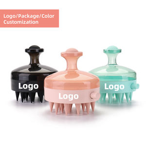 Cepillo de Silicona para el Cuero Cabelludo con Logotipo Personalizado, Dispensador de Champú, Masajeador de Cabeza y Cuero Cabelludo, Ayuda a Espumar, Peine de Masaje para Exfoliar - Product Image 6