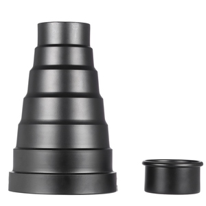 Snoot avec grille en nid d'abeille 5 pièces Kit de filtre de couleur de remplacement pour Elinchrom /Impact EX/Calumet Genesis - Product Image 3