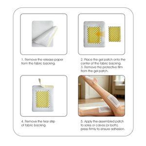 Cerotti per Piedi a Base di Erbe OEM ODM, Cerotti Rilassanti in <span class=keywords><strong>Gel</strong></span> per Piedi, Cerotti Dimagranti e Detox Personalizzati con Certificazione CE - Product Image 3