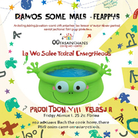 3D Frosch Aufstellpool aus PVC für Kinder mit Cartoon-Tier-Design, Einfache Installation, Niedlich und Spaßig