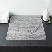 Dalles de granit gris et blanc brossé, écologiques et naturelles, de style moderne, directement de l'usine TY, pour comptoirs de cuisine et sols de villas et parcs, Shandong