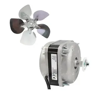 Kondenser ve evaporatör 220 RPM için gölgeli kutup kare Fan motoru 90W 1300 V