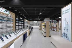 Design Moderno di Bancone per <span class=keywords><strong>Negozio</strong></span> di Computer, Scaffali in Legno per Computer, Design per <span class=keywords><strong>Negozio</strong></span> di Giochi - Product Image 4