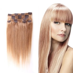 Virgin Clip in Hair Extension <strong>New</strong> Products 2023 24# and 27# Natural Raw Indian <strong>Straight</strong> <strong>Brazilian</strong> Hair Bundle Gs Split Knotted - Product Image 5