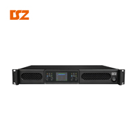 OEM Profesyonel Yüksek Güçlü 4 Kanallı Dijital Güç Amplifikatörü 4*3000W Geniş Voltajlı PFC'li Line Array Hoparlör için