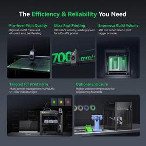 Impresora 3D Creality Ender 5 Max con Auto-Nivelación, Gran Volumen de Impresión 400x400x400mm, Velocidad de 700mm/s, Engranaje Doble Totalmente Metálico, Industrial - Product Image 2