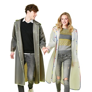 Imperméable long <span class=keywords><strong>transparent</strong></span> en EVA pour garçons, idéal pour la randonnée, l'alpinisme et les voyages, personnalisable avec logo, pour le marché international. - Product Image 1