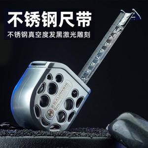 Cinta Métrica Autoenrollable Xuanshi de 5m, Acero Inoxidable, Bloqueo Automático, Diseño Hueco - Product Image 5