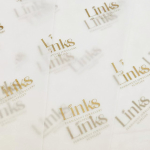 Papel de Seda Ecológico con Logotipo Dorado Impreso para Envolver Ropa, Servicios de Personalización, Sin Olor ni Decoloración - Product Image 4