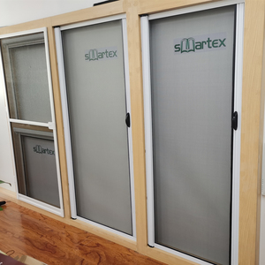 Rodillos de red antimosquitos enrollables, pantalla retráctil de aluminio para ventana izquierda-derecha, <span class=keywords><strong>enrollable</strong></span> - Product Image 1
