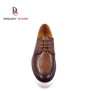 Mocassins décontractés pour hommes en cuir véritable Dreamy Strark, style marche, personnalisables avec logo, baskets respirantes - Product Image 3