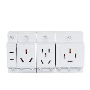 Tengen Ac30 Modular <b>Socket</b> 10A 2 Outlets <b>With</b> <b>Usb</b> Port Industrial Use - Product Image 2