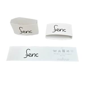 Manchon de rangement pour chaussettes en papier d'emballage bon marché imprimé en gros bandes d'emballage en papier imprimé avec logo personnalisé bon marché manchon d'emballage pour chaussettes - Product Image 3