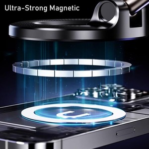 Soporte Magnético para Teléfono de Coche con Succión al Vacío, Rotación de 360 Grados, Universal para Taxi, Flota y Conducción Diaria - Product Image 5