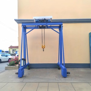 Grue mobile à <span class=keywords><strong>portique</strong></span> de 10 tonnes pour charges lourdes, à double poutre, pour intérieur/extérieur, chargement/déchargement, 10 m – Fournisseur Fabricant - Product Image 1