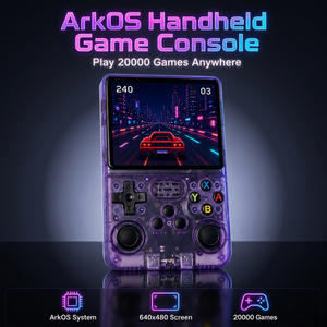 Console de jeu portable rétro prenant en charge plus de 20 émulateurs, ArkOS, 1 Go de RAM, écran IPS de 3,5 pouces, lecteur de jeux vidéo portable, plus de 20 000 jeux, sortie d'usine - Product Image 1