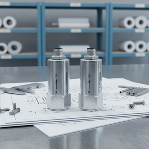 Ex Ia IIC T6 Ga Kendinden Güvenli RS485 Üç Eksenli Titreşim Sıcaklık Sensörü IP66 16-bit Motor Pompa Yatağı Tahmin Edilebilir - Product Image 5