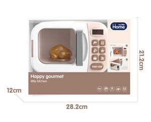 Juguetes EPT Happy <span class=keywords><strong>Gourmet</strong></span>, Mini Cocina de Juguete, Horno Microondas de Juguete con Luz y Sonido - Product Image 4