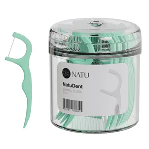 Natu 개별 포장 구강 관리 치실 선택 도매 제조업체 치실 선택