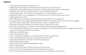 Nuevo HDZero Goggle 2 Digital Transmite FPV Goggles2 Analógico y Digital HDMI Video Goggle2 - Product Image 6