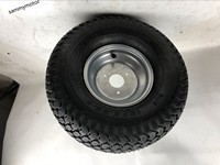 Pneu et jante renforcés pour kart électrique ATV, moyeu de roue en caoutchouc pour assemblage de kart électrique à couple élevé
